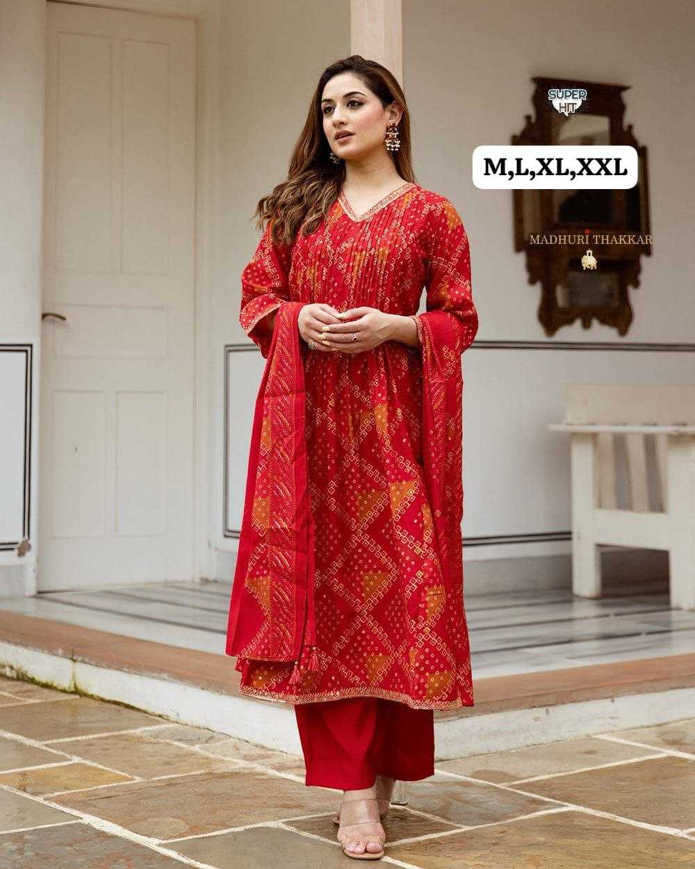 Ynf Cotton KESH536 Radiate Suits & Dresses Wholesale Embroidery Suits Cotton Suits Red Salwar Suit Manufacturer