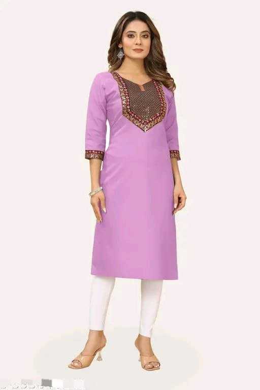 Ynf Cotton KESH552 20 Kurti Plus Size Collections Wholesale Casual Kurtis Festive Kurtis Embroidered Kurtis Manufacturer