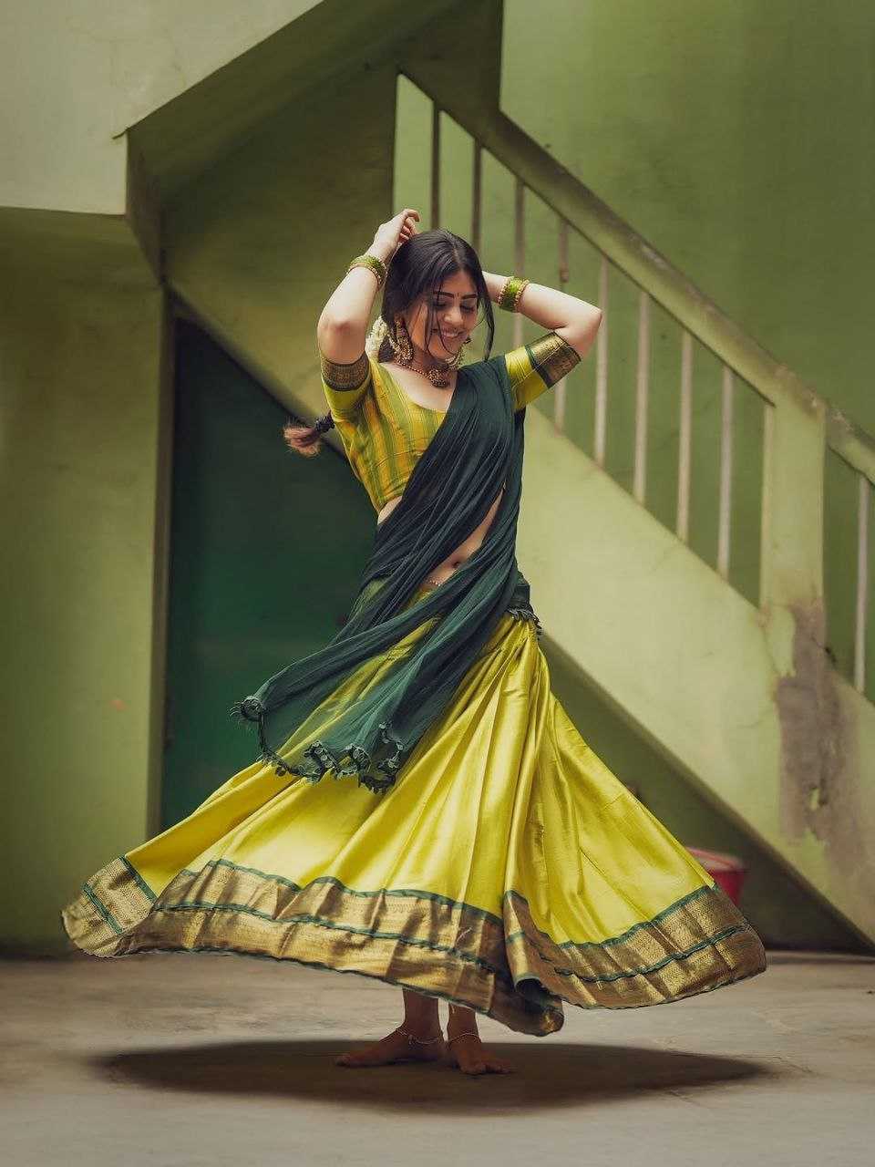 Ynf Cotton KESH554 Pallavi Lehengas Wholesale Designer Lehenga Choli Manufacturer