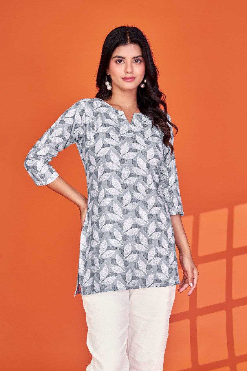 Ynf Cotton KESH559 1011 Kurti Wholesale Short Kurtis Cotton Kurtis Manufacturer