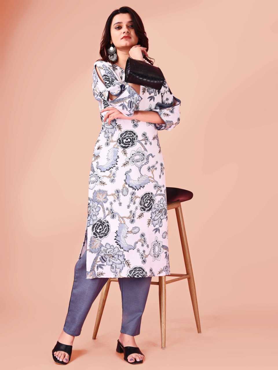 Ynf Cotton KESH559 734 Kurti Wholesale Printed Kurtis Manufacturer