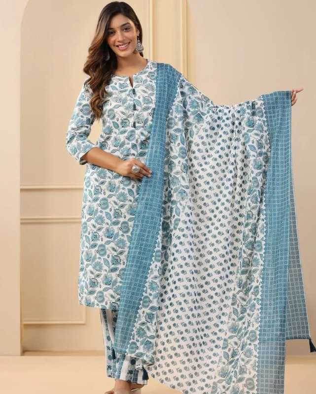 Ynf Cotton KESH559 735 Suits & Dresses Western Wears Festive Collections Wholesale Printed Suits Straight Cut Suits Cotton Dresses Manufacturer