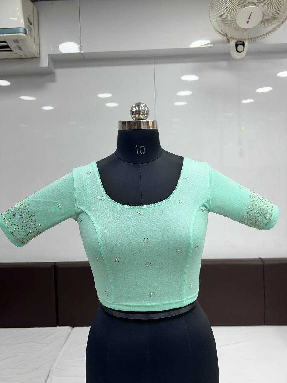 Ynf Cotton Lycra KESH535 ADITI Readymade Blouses Wholesale Designer Blouse Embroidered Blouses Cotton Blouse Manufacturer