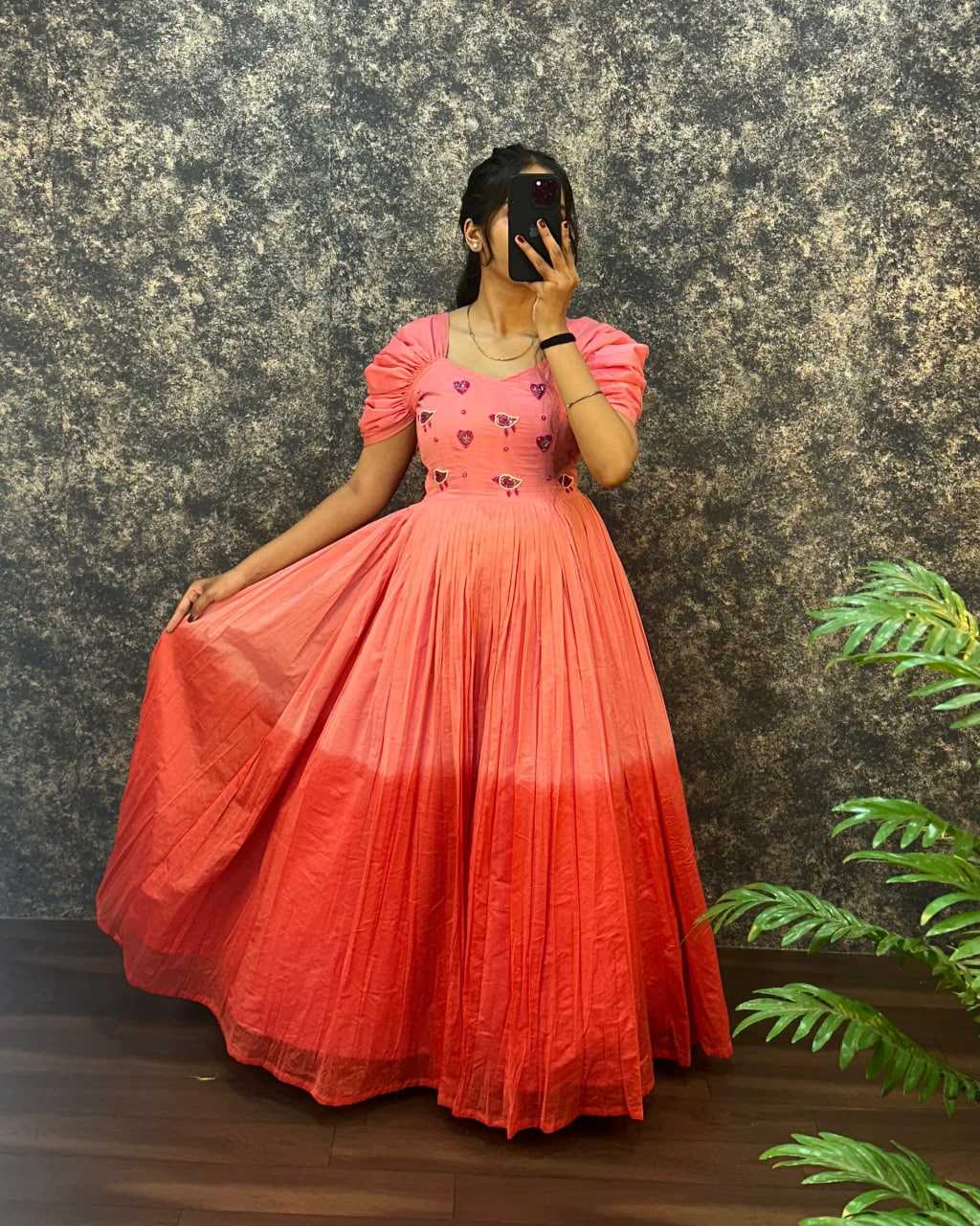 Ynf Cotton RIN102 112 Gowns Wholesale Fancy Gowns Long Gowns Work Gowns Manufacturer