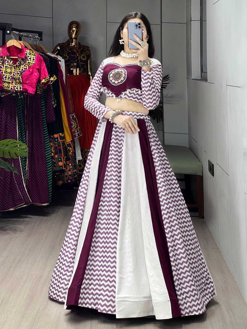 Ynf Cotton RIN119 8051 Festive Collections Wholesale Navratri Chaniya Choli Manufacturer