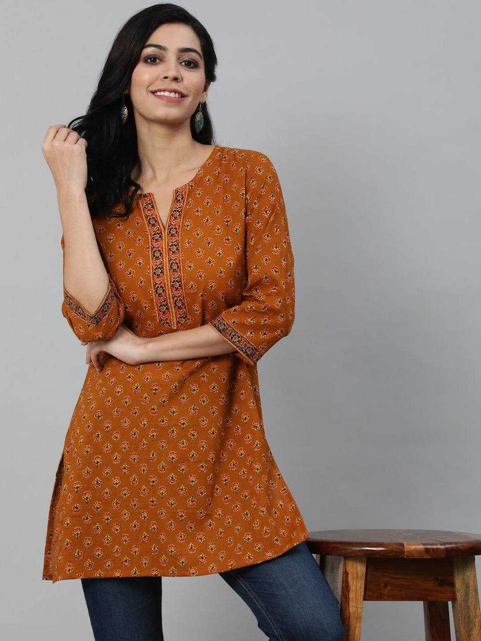 Ynf Cotton RIN125 Blush 2.0 Western Wears Wholesale Tops Manufacturer