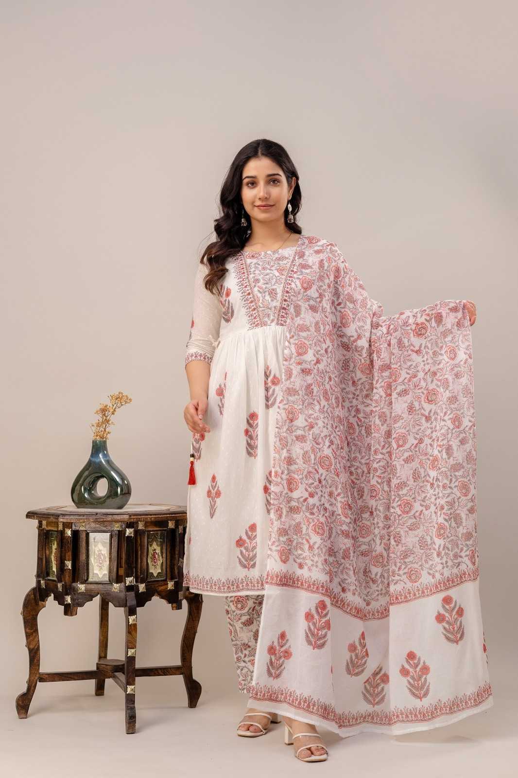 Ynf Cotton RIN190 357 Setwise Collections Wholesale Kurtis Catalogs Manufacturer