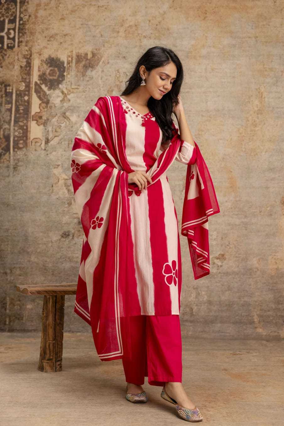 Ynf Cotton RIN190 ALFAZ Setwise Collections Wholesale Dresses & Suits Catalogs Manufacturer