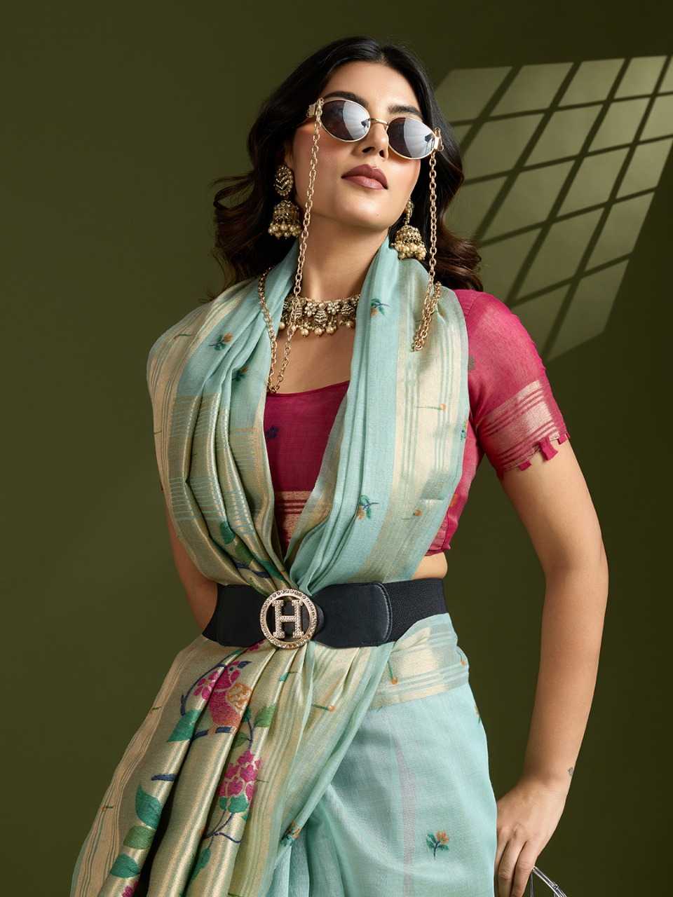 Ynf Cotton RIN197 3080 Sarees Wholesale Designer Sarees Fancy Sarees Bridal Sarees Manufacturer