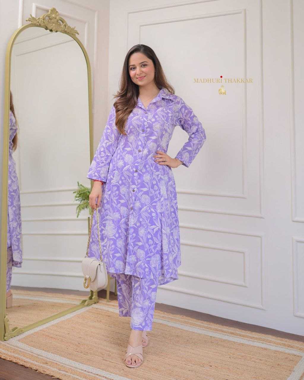 Ynf Cotton RIN220 lotus Kurti Wholesale Printed Kurtis Manufacturer