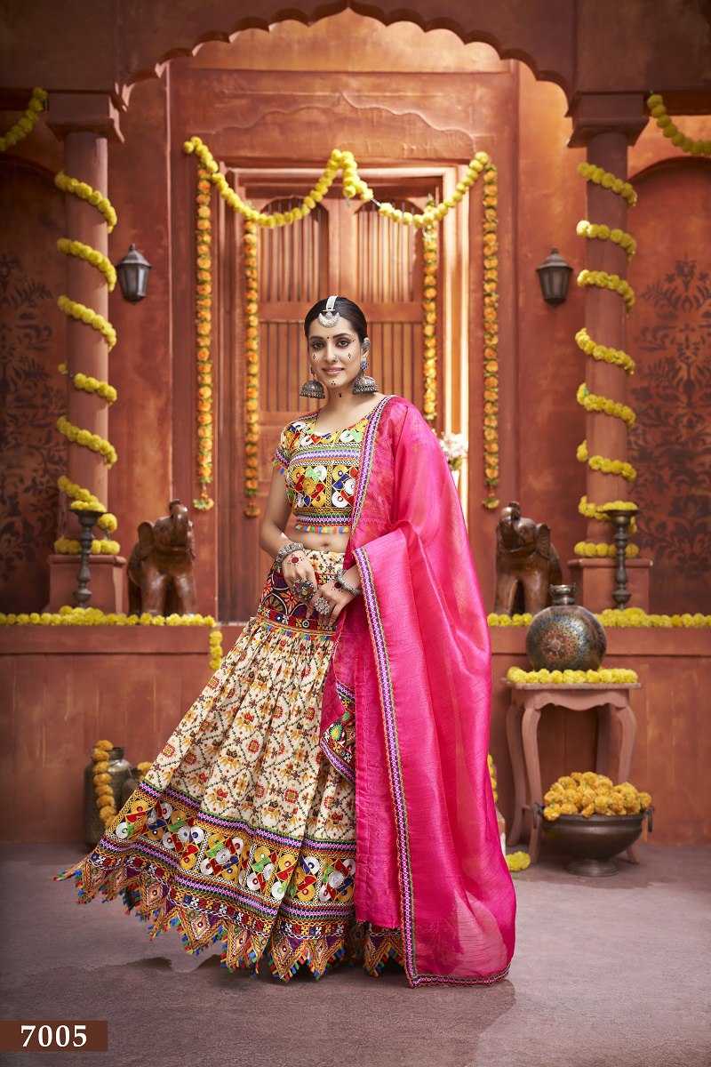 Ynf Cotton RIN227 7005 Lehengas Festive Collections Wholesale Silk Lehenga Navratri Chaniya Choli Manufacturer