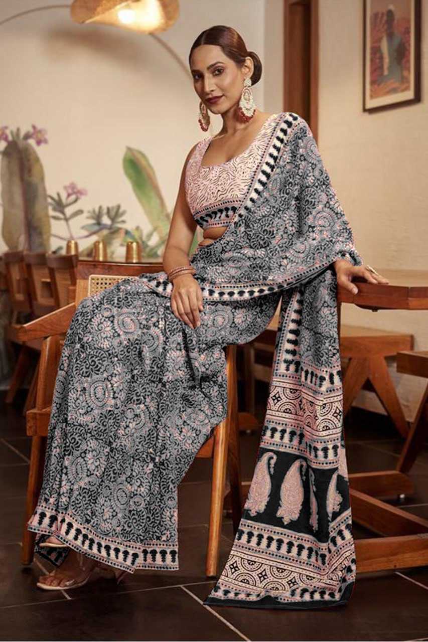 Ynf Cotton RIN229 117 Sarees Wholesale Printed Cotton Saree Cotton Sarees Mulmul Cotton Sarees Manufacturer