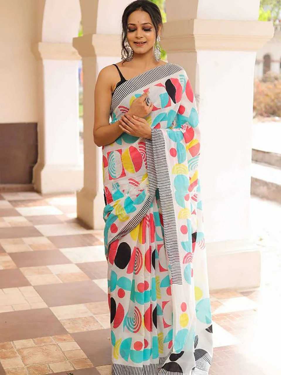 Ynf Cotton RIN229 118 Sarees Wholesale Printed Sarees Printed Cotton Saree Cotton Sarees Manufacturer