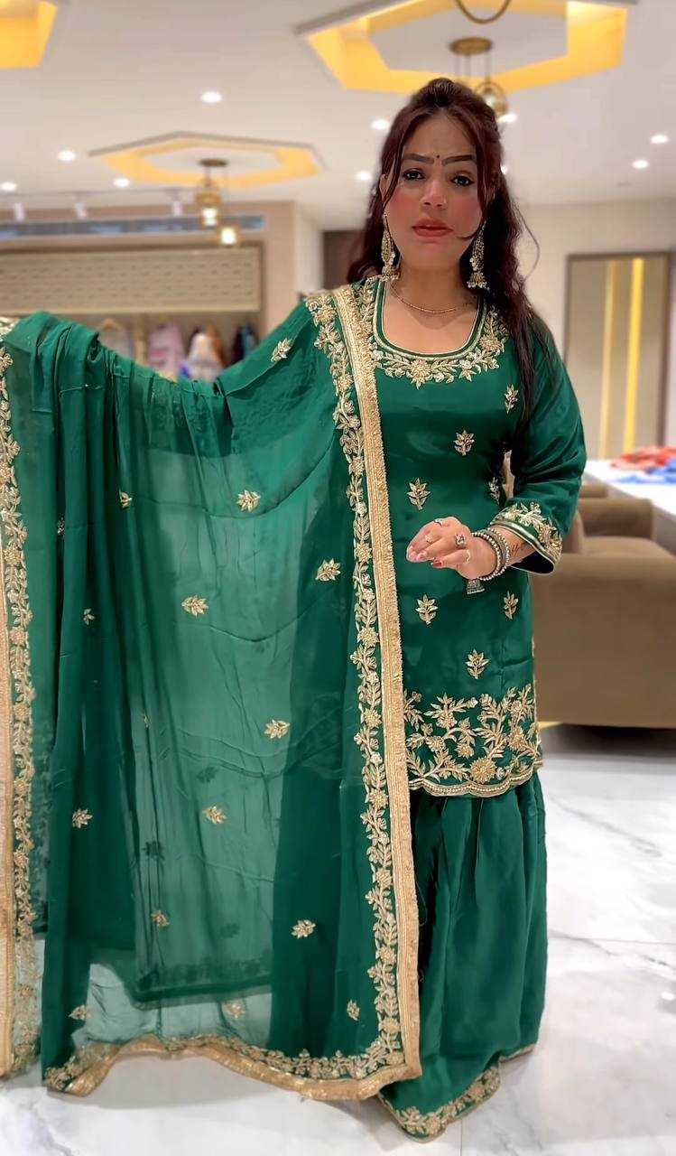 Ynf Crepe KESH515 5044 Suits & Dresses Wholesale Sharara Salwar Suits Embroidery Suits Wedding Suits Manufacturer