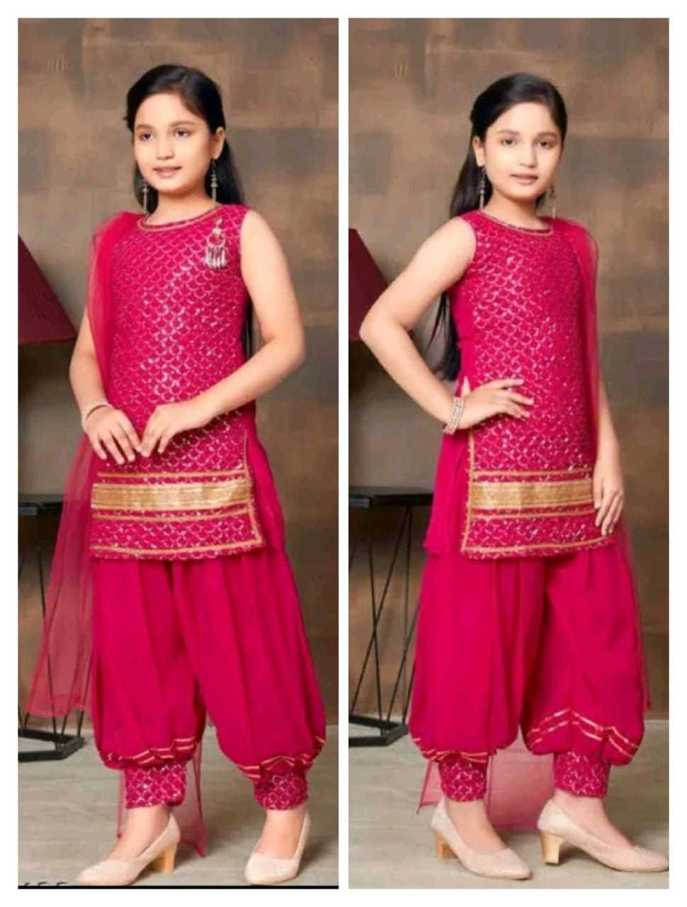 Ynf Crepe RIN222 103 Kids Wear Wholesale Kids Suit Kids Anarkali Suits Manufacturer