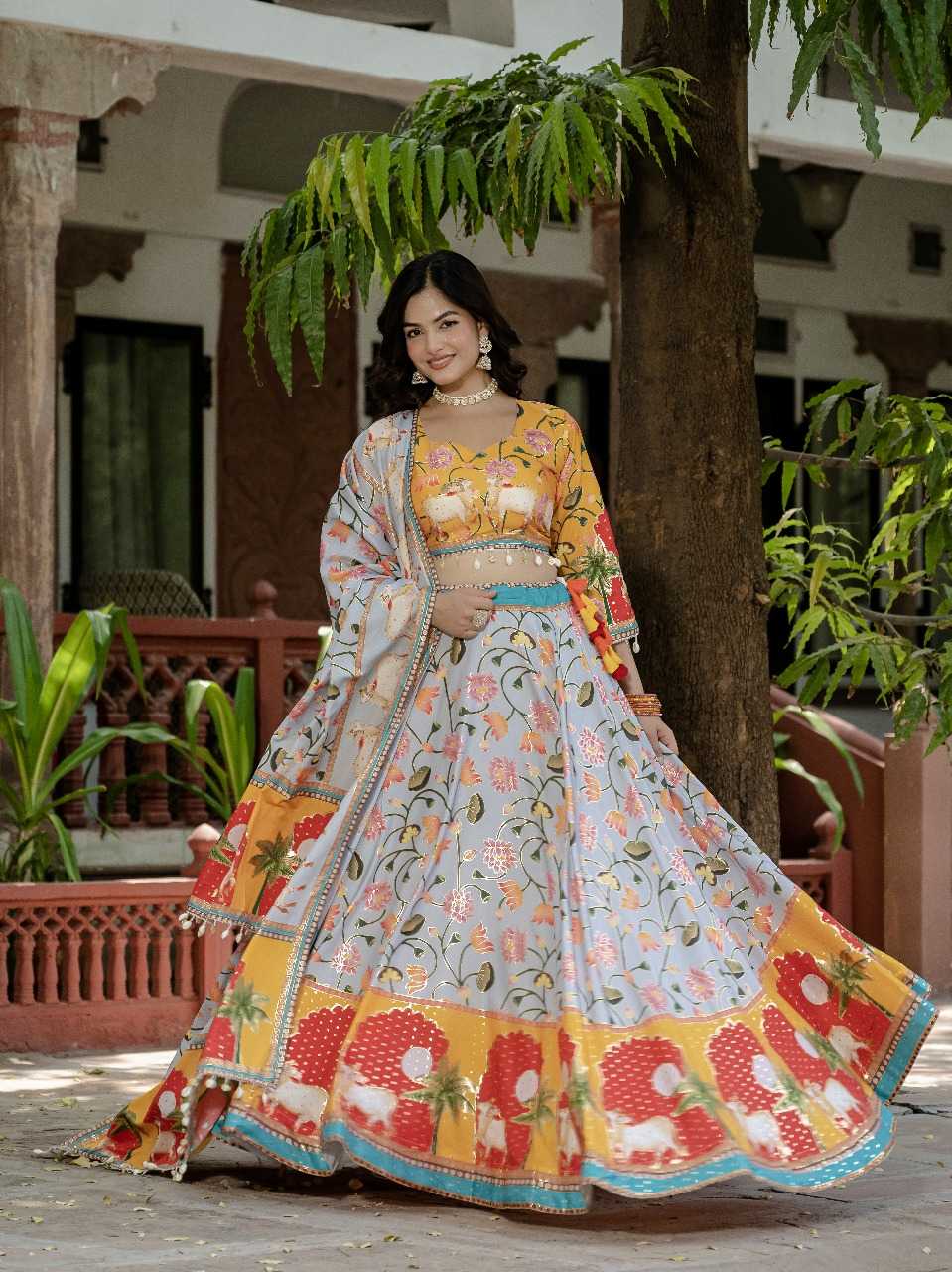 Ynf Crepe Silk RIN197 3076 5851 Lehengas Wholesale Designer Lehenga Fancy Lehenga Bridal Lehenga Manufacturer
