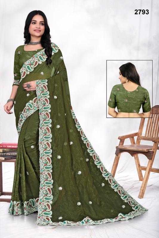 Ynf Crunchi KESH114 2793 Sarees Wholesale Designer Sarees Embroidered Sarees Cutwork Saree Manufacturer