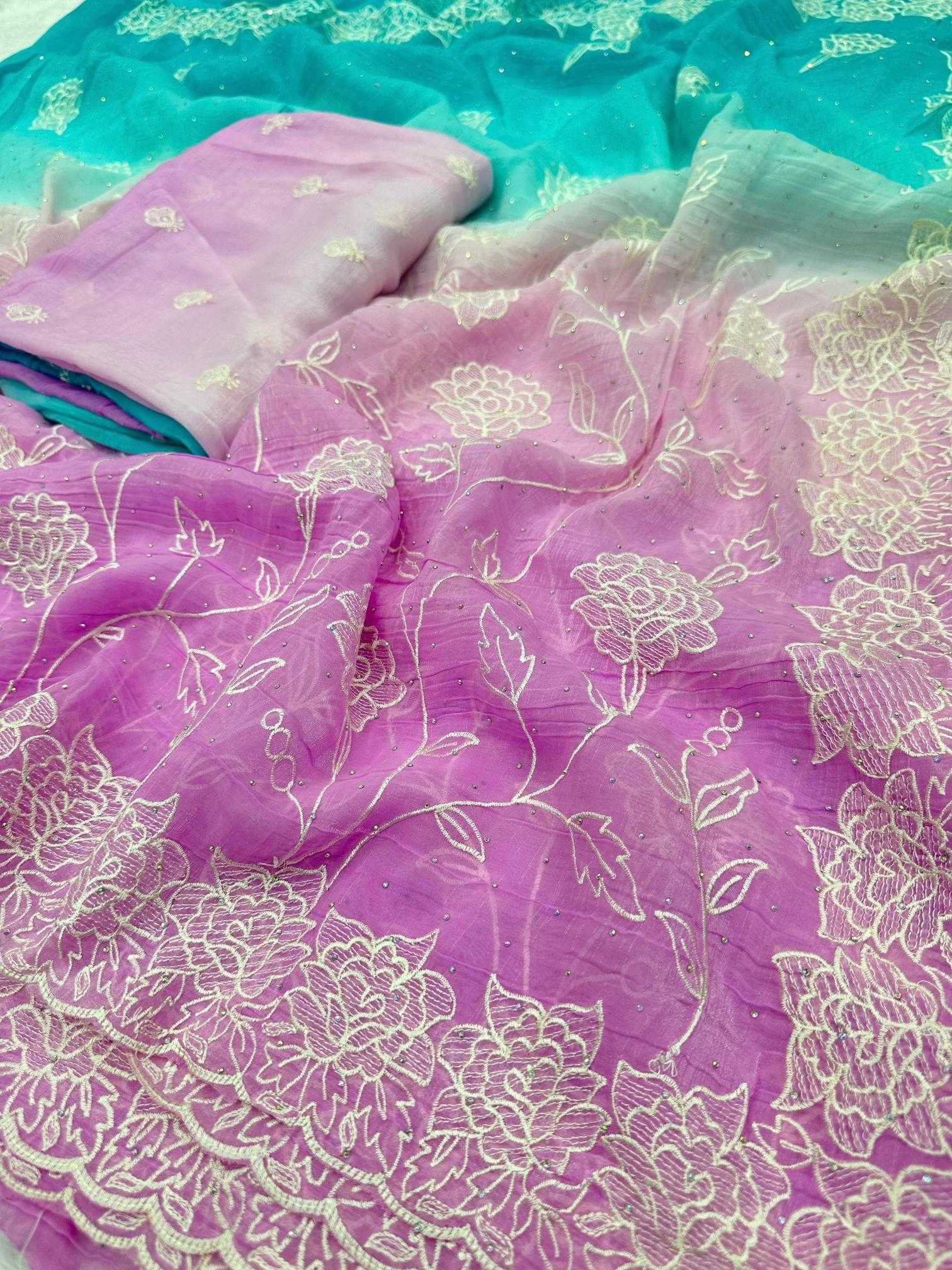 Ynf Crunchi KESH114 4839 Sarees Wholesale Designer Sarees Fancy Sarees Cutwork Saree Manufacturer