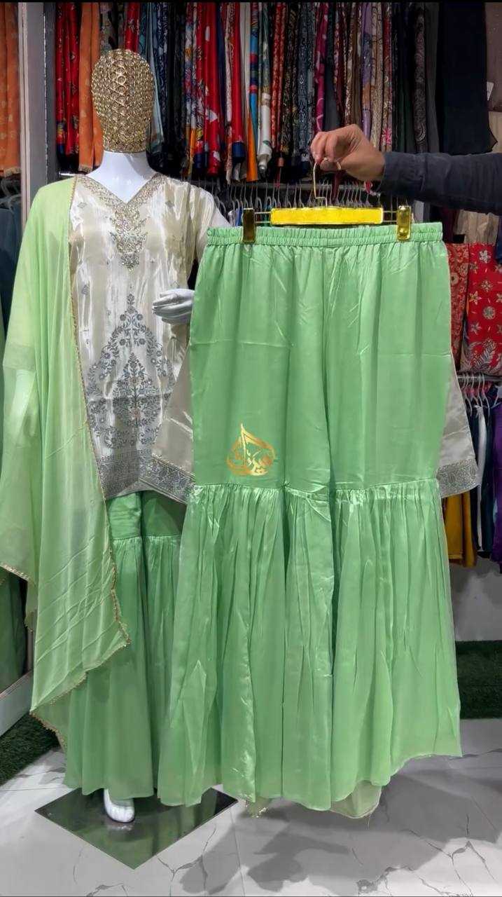 Ynf Dola Silk KESH159 1355 Suits & Dresses Wholesale Ladies Suits Embroidery Suits Palazzo Suit Party wear suits Manufacturer