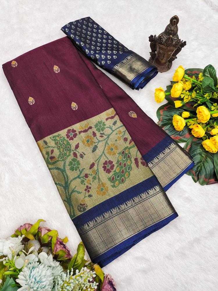 Ynf Dola Silk RIN118 TRENDY Silk Sarees Wholesale Dola Silk Sarees Paithani Sarees Zari Border Silk Sarees Manufacturer