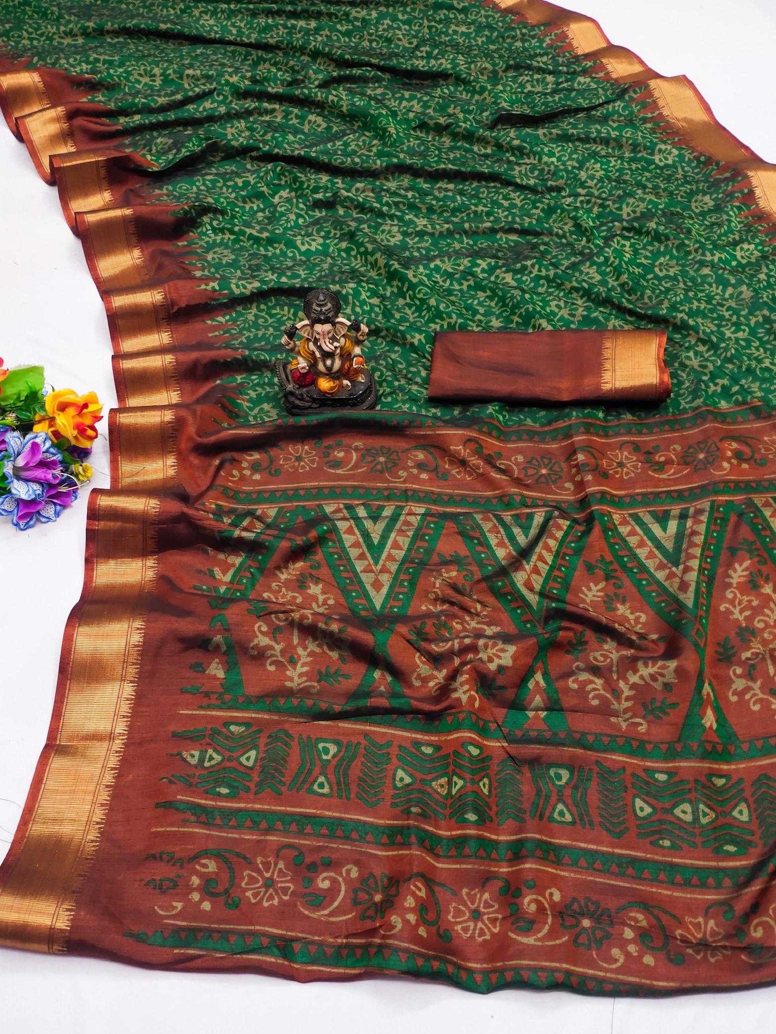 Ynf Dola Silk RIN183 BALIMA Silk Sarees Wholesale Soft Silk Sarees Printed Silk Saree Zari Border Silk Sarees Manufacturer