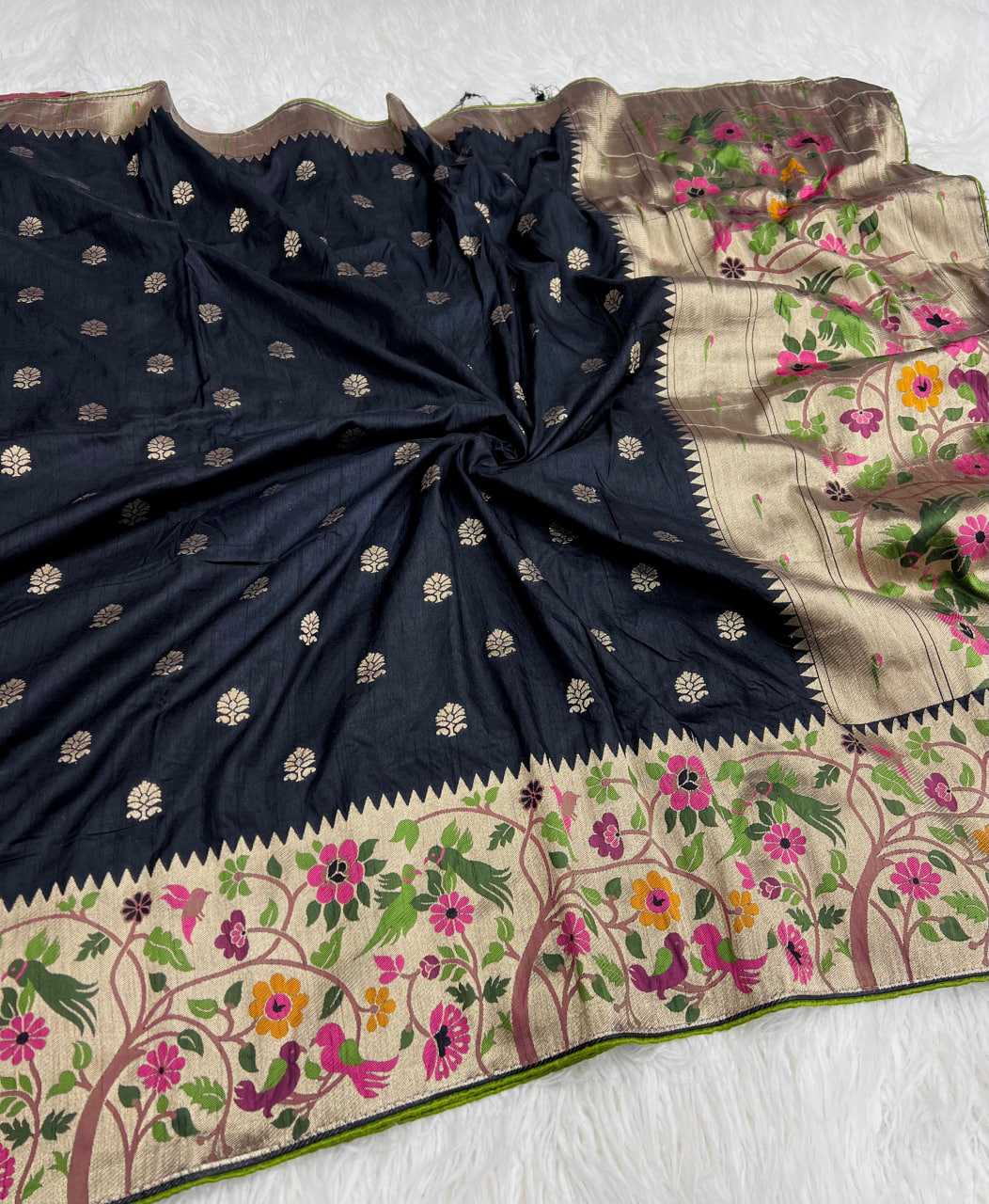 Ynf Dola Silk RIN225 945 Sarees Wedding Collections Festive Collections Wholesale Silk Sarees Festive Sarees Sarees With Blouse Manufacturer