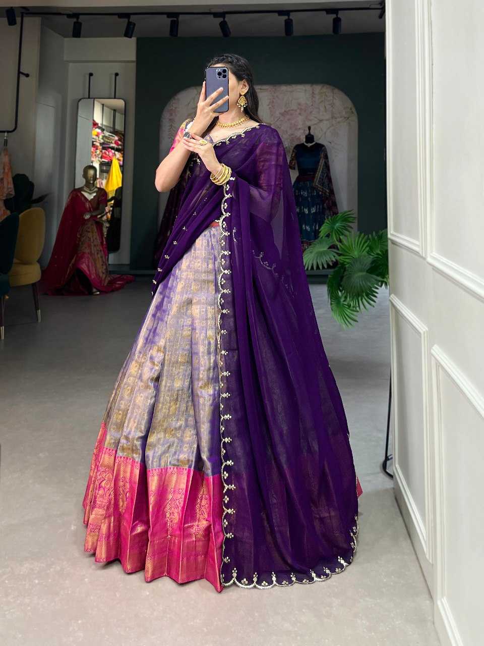 Ynf Fancy KESH134 2020 Lehengas Festive Collections Wholesale Designer Lehenga Zari Work Lehenga Onam Collections Manufacturer