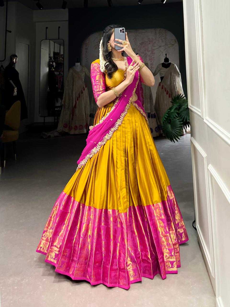Ynf Fancy KESH134 2023 Lehengas Festive Collections Wholesale Wedding Lehenga Zari Work Lehenga Onam Collections Manufacturer