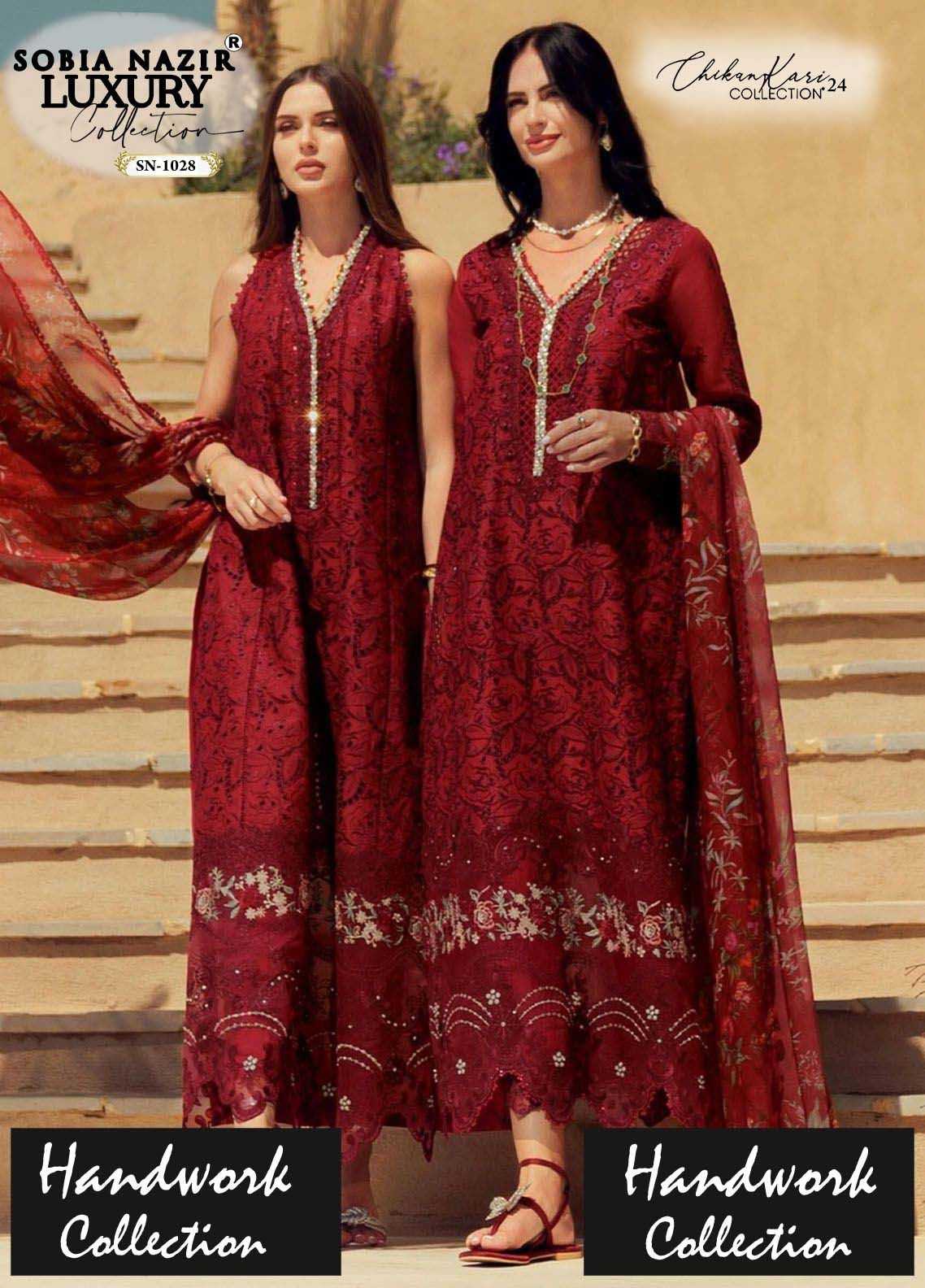 Ynf Fancy KESH444 SOBIA NAZIR-1028 Suits & Dresses Wholesale Embroidery Suits Designer Suits Handwork Suits Manufacturer