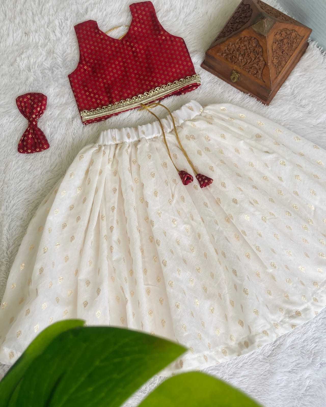 Ynf Fancy KESH493 LITTLE Kids Wear Festive Collections Wholesale Kids Lehenga Choli Baby Girl Lehenga Onam Collections Manufacturer