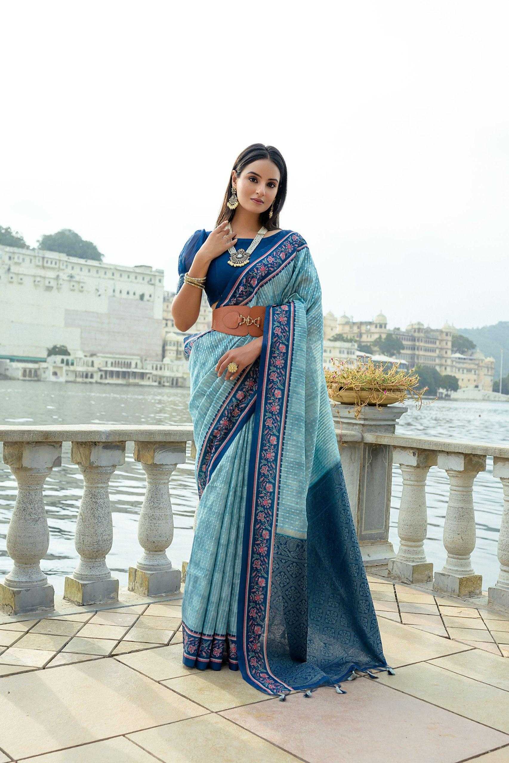Ynf Fancy KESH532 BHAVNA FLOWER Sarees Wholesale Designer Sarees Party Wear Sarees Fancy Sarees Manufacturer
