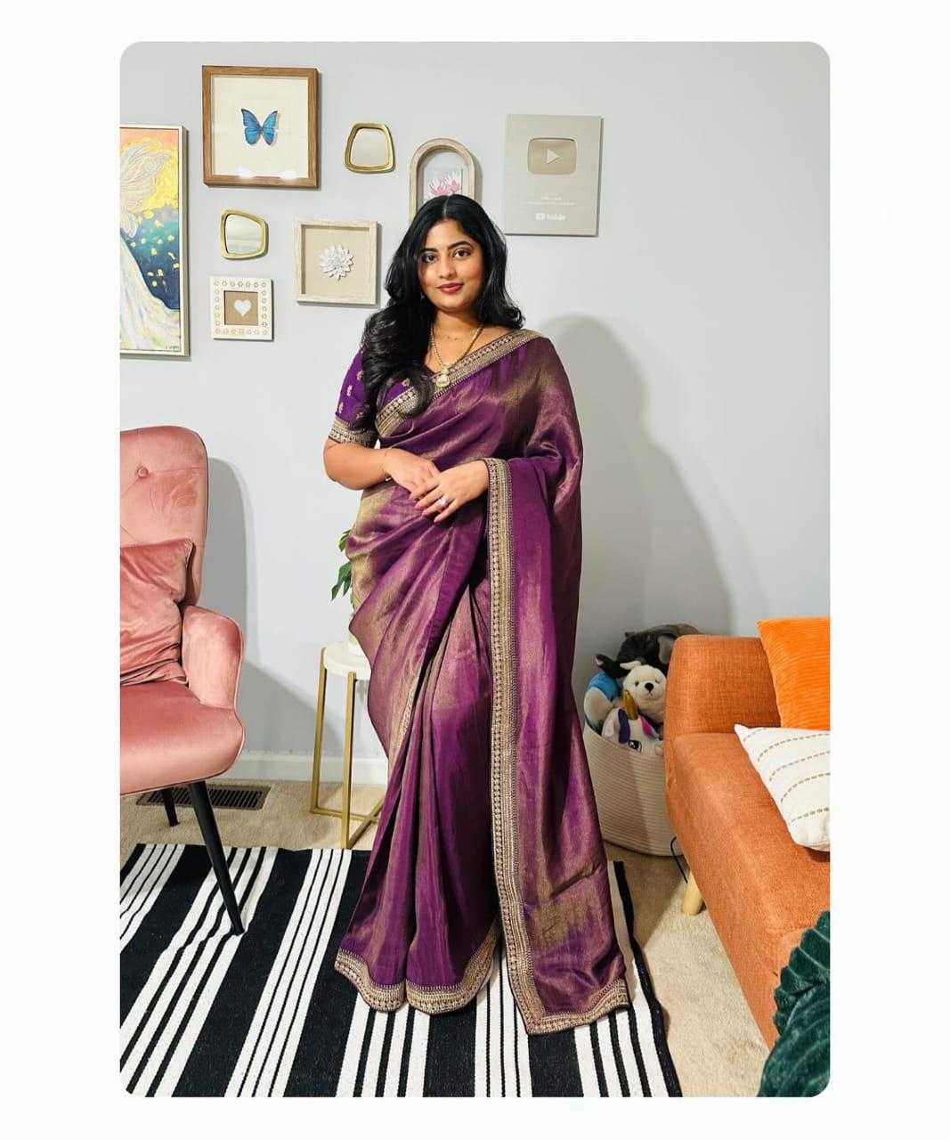 Ynf Fancy RIN118 Zari Base Sarees Wholesale Designer Sarees Fancy Sarees Zari Border Sarees Manufacturer