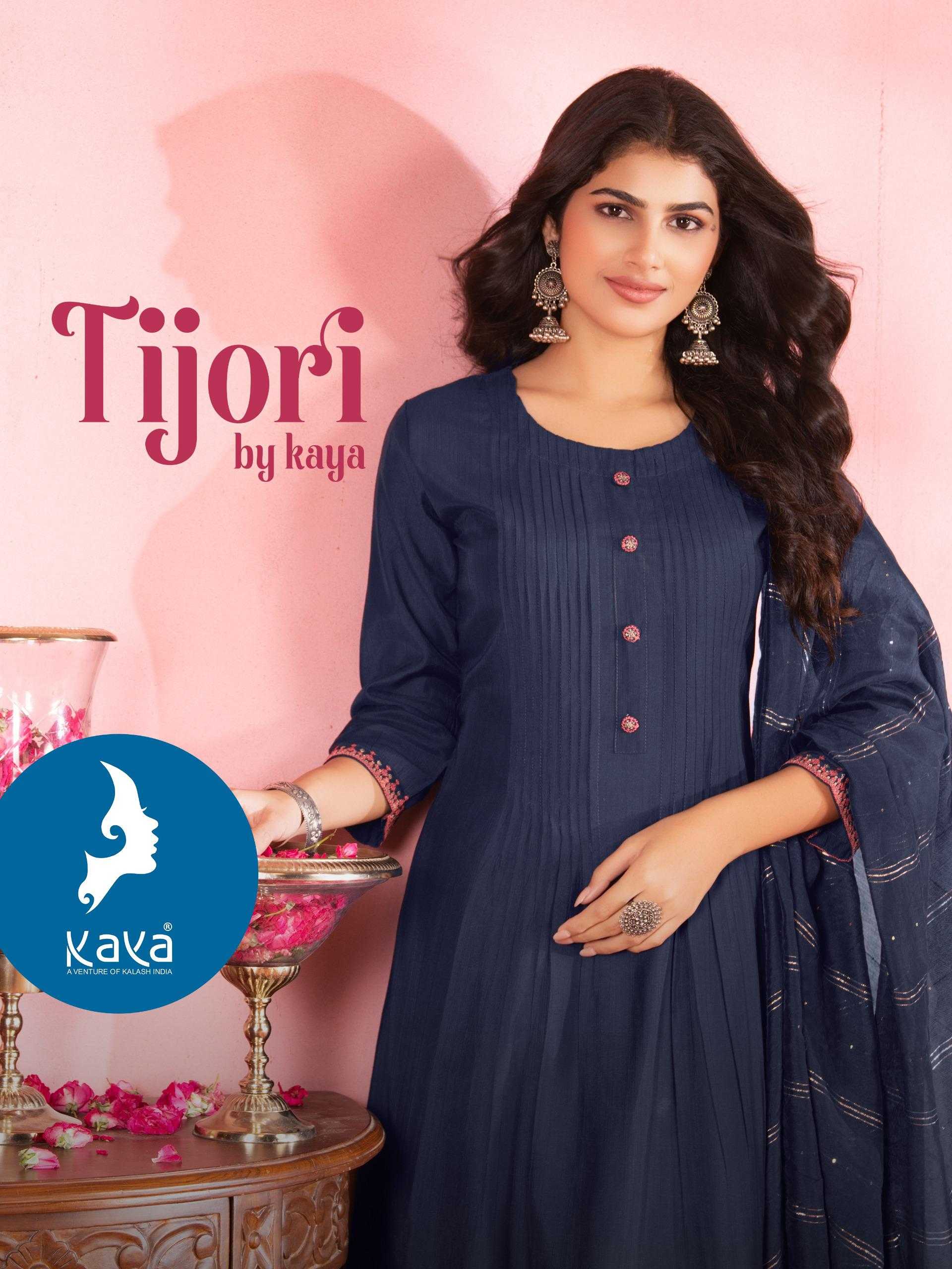 Ynf Fancy RIN190 KAYA KURTI-TIJORI Setwise Collections Wholesale Gowns Catalogs Manufacturer