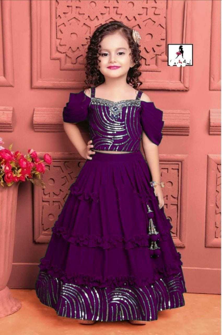 Ynf Fancy RIN222 108 Kids Wear Wholesale Kids Lehenga Kids Lehenga Choli Baby Girl Lehenga Manufacturer