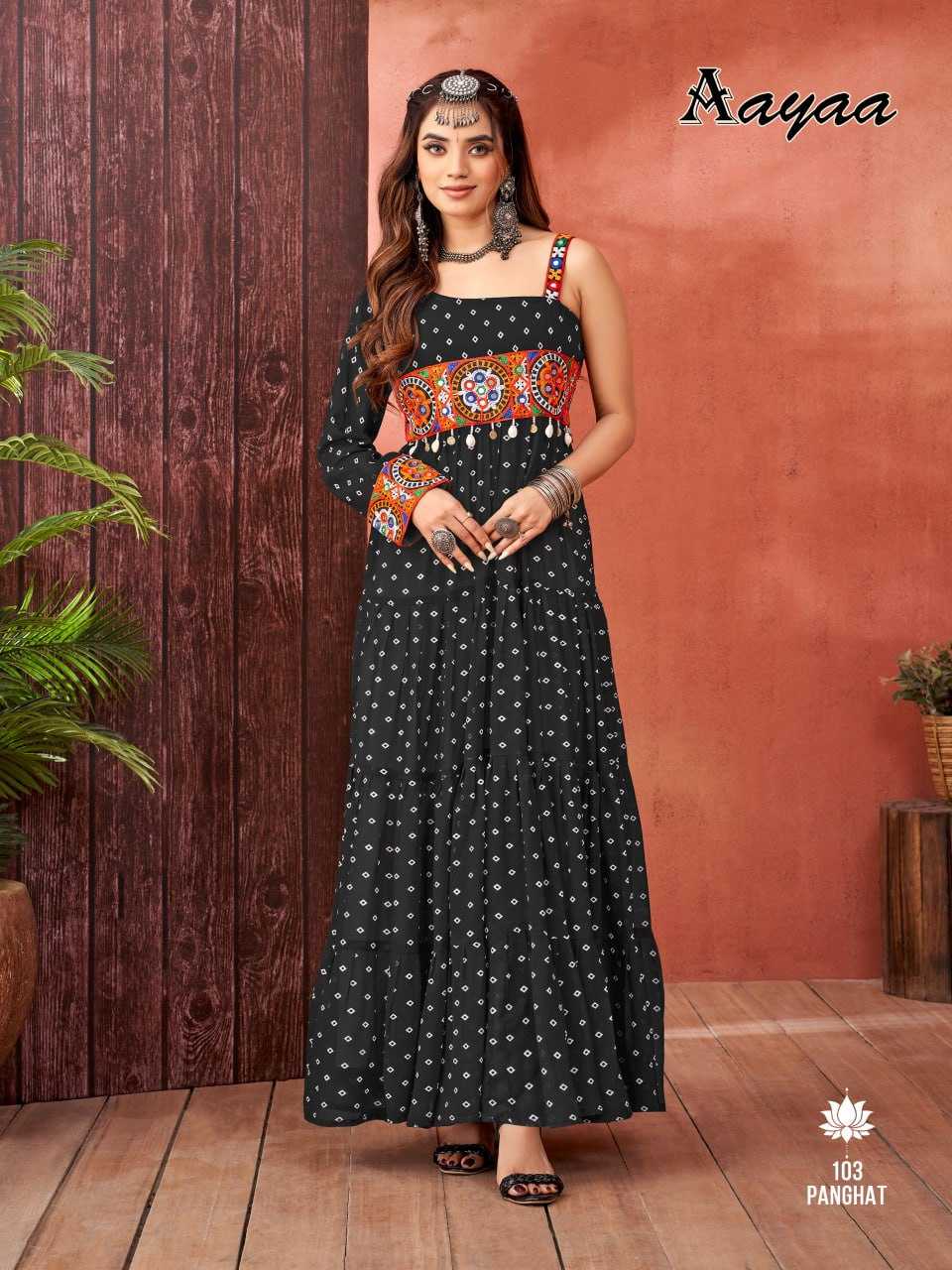 Ynf Faux Blooming RIN131 101 Gowns Wedding Collections Festive Collections Wholesale Printed Gowns Embroidery Gowns Georgette Gown Manufacturer