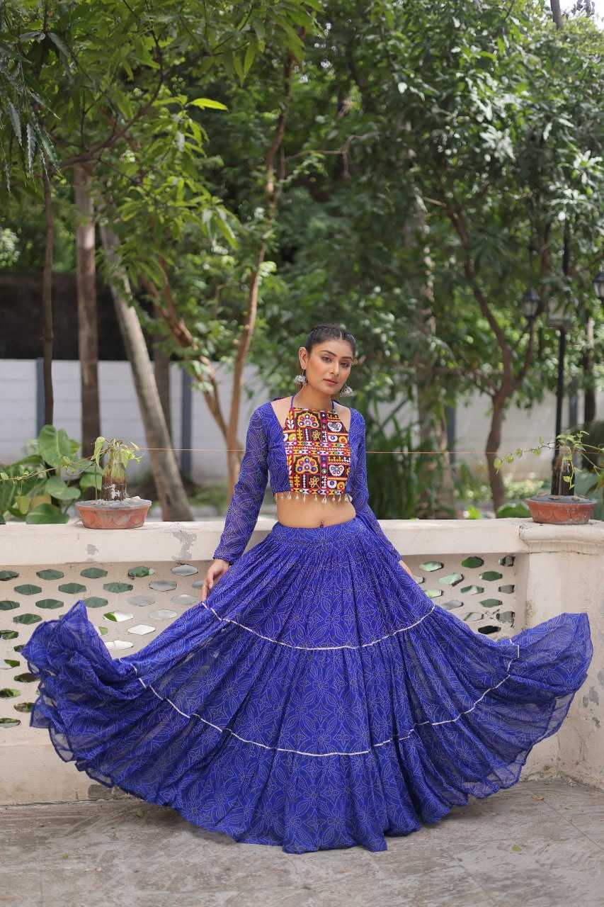 Ynf Faux Georgette KESH491 7134 Lehengas Festive Collections Wholesale Printed Lehenga Georgette Lehenga Lehenga With Blouse Manufacturer