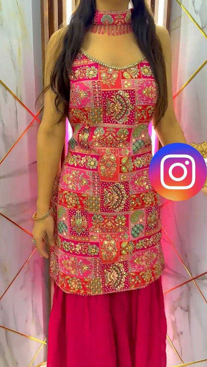 Ynf Faux Georgette KESH499 443 Suits & Dresses Wholesale Sharara Salwar Suits Printed Suits Georgette Suit Manufacturer