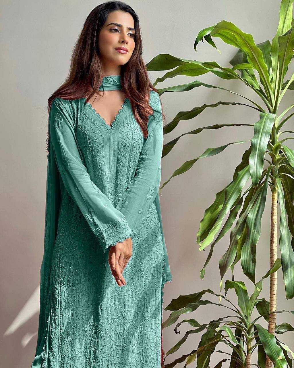 Ynf Faux Georgette KESH501 fumka Suits & Dresses Wholesale Ladies Suits Embroidery Suits Designer Suits Manufacturer