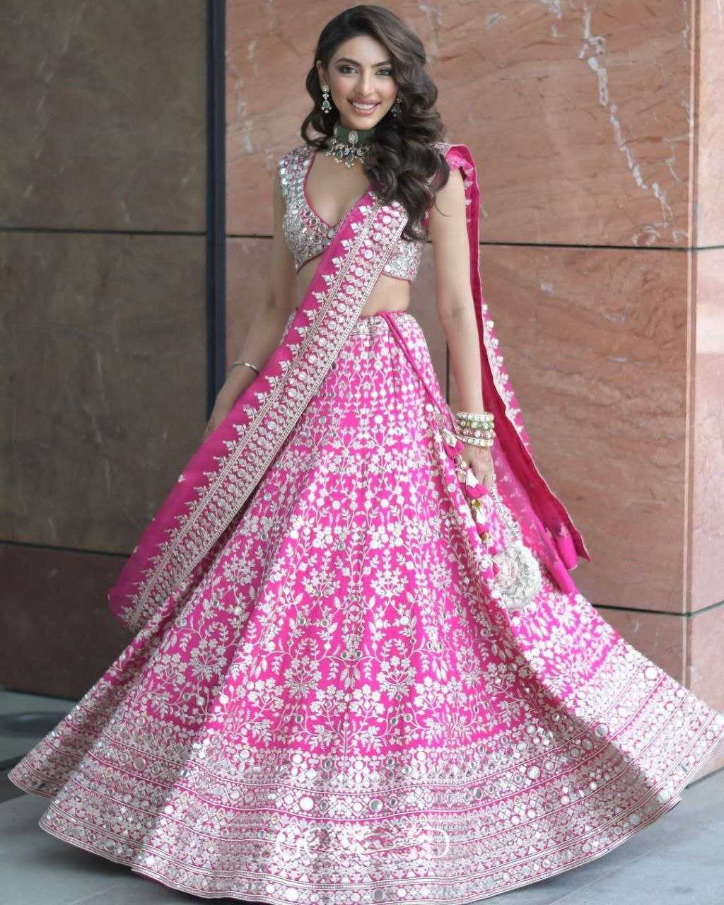 Ynf Faux Georgette KESH508 1076 Lehengas Wholesale Designer Lehenga Embroidered Lehenga Georgette Lehenga Manufacturer