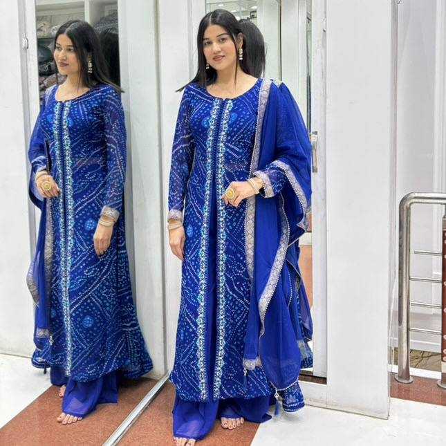 Ynf Faux Georgette KESH512 201 Suits & Dresses Wholesale Ladies Suits Dresses Designer Suits Manufacturer