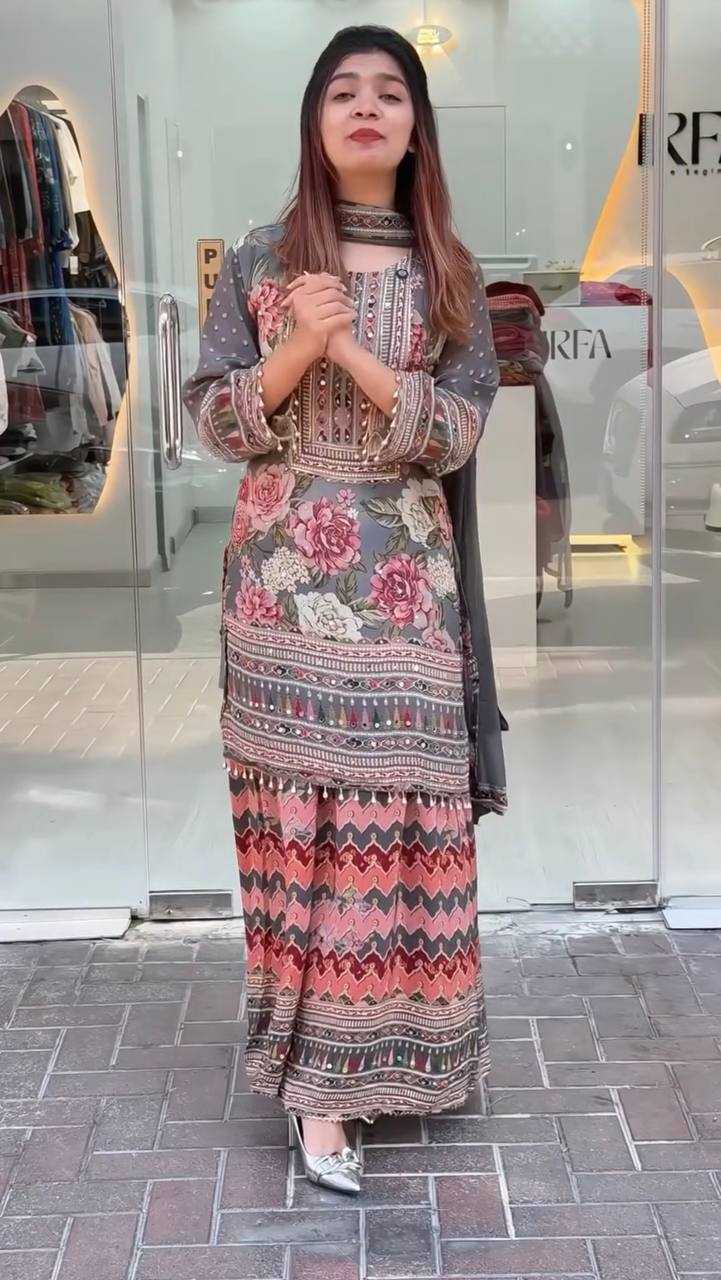Ynf Faux Georgette KESH512 204 Suits & Dresses Wholesale Ladies Suits Dresses Designer Suits Manufacturer