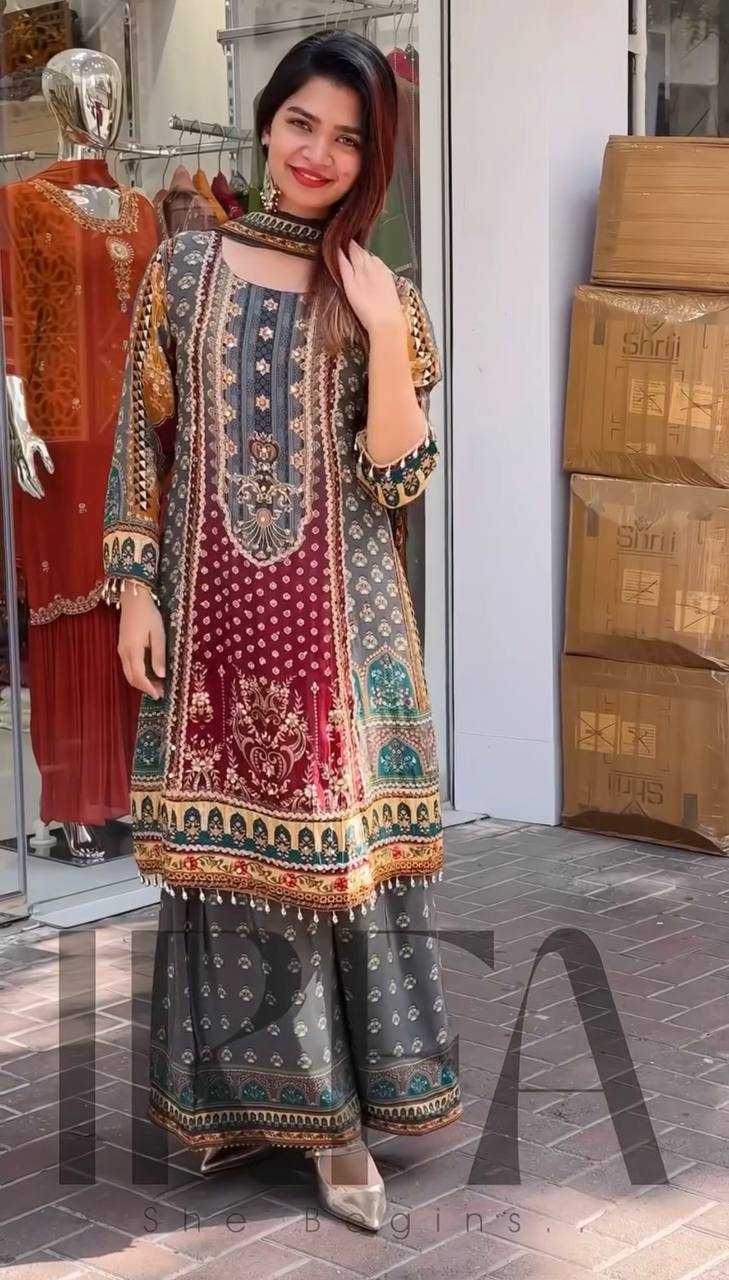 Ynf Faux Georgette KESH512 207 Suits & Dresses Wholesale Ladies Suits Dresses Designer Suits Manufacturer