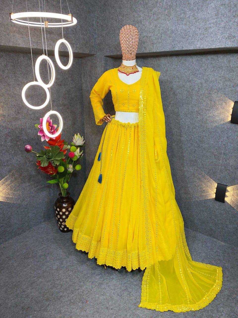 Ynf Faux Georgette KESH526 L06 Lehengas Festive Collections Wholesale Designer Lehenga Choli Navratri Chaniya Choli Manufacturer