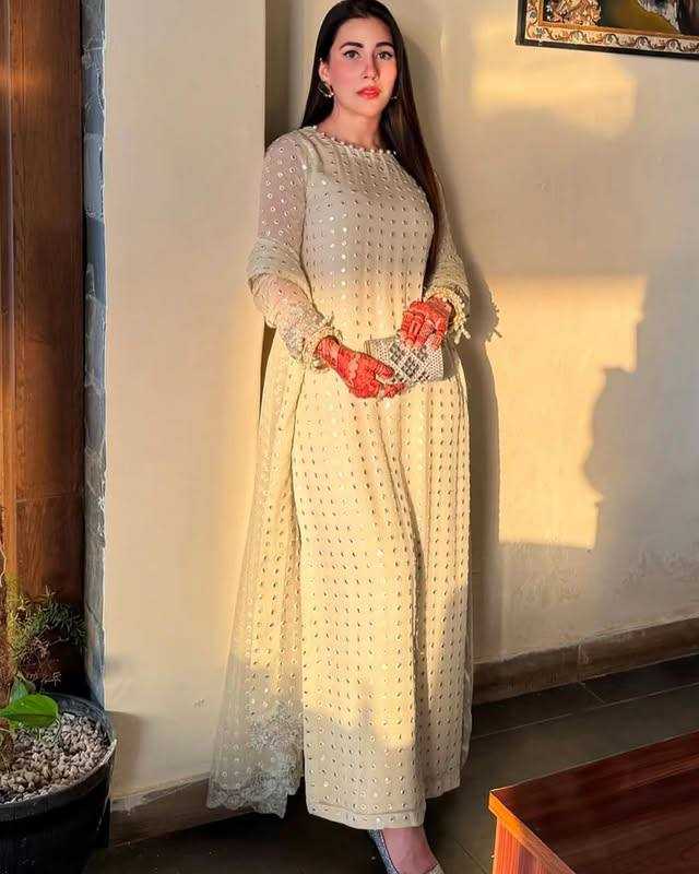 Ynf Faux Georgette KESH531 1034 Kurti Wholesale Casual Kurtis Festive Kurtis Party Wear Kurtis Mirror Work Kurti Manufacturer