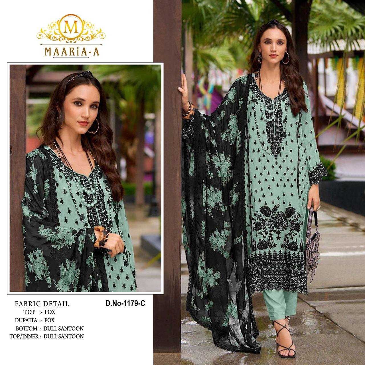 Ynf Faux Georgette RIN131 1179 Suits & Dresses Islamic Clothing Festive Collections Wholesale Pakistani Suits Georgette Suit Semi Stitched Suits Manufacturer
