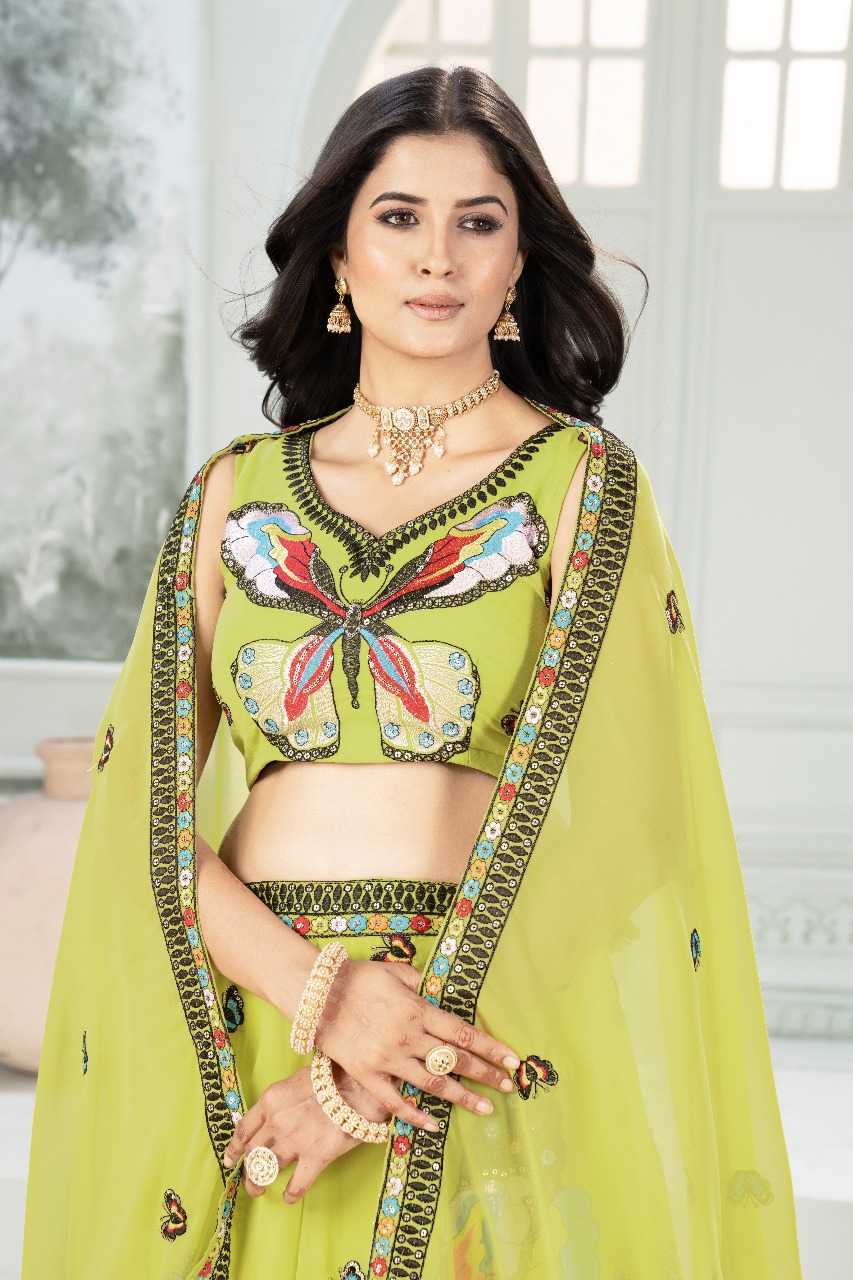 Ynf Faux Georgette RIN197 3057 5118 Lehengas Wholesale Designer Lehenga Bridal Lehenga Wedding Lehenga Manufacturer