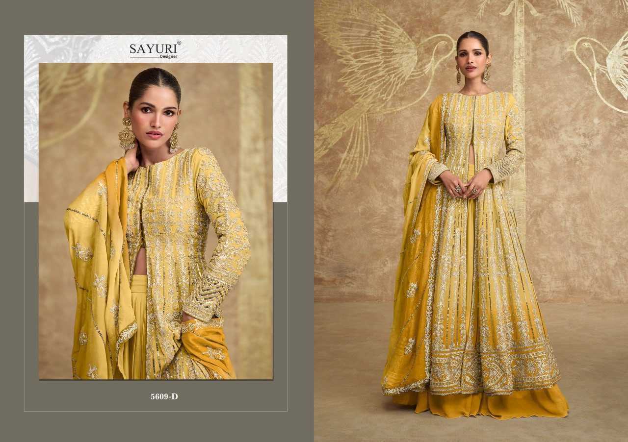 Ynf Georgette KESH379 5609 Suits & Dresses Wedding Collections Festive Collections Wholesale Embroidery Suits Georgette Suit Designer Suits Manufacturer