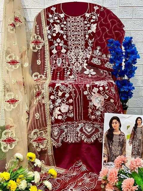 Ynf Georgette KESH444 AL KHUSHBU AND ZAHA Suits & Dresses Wholesale Georgette Suit Wedding Suits Designer Suits Manufacturer