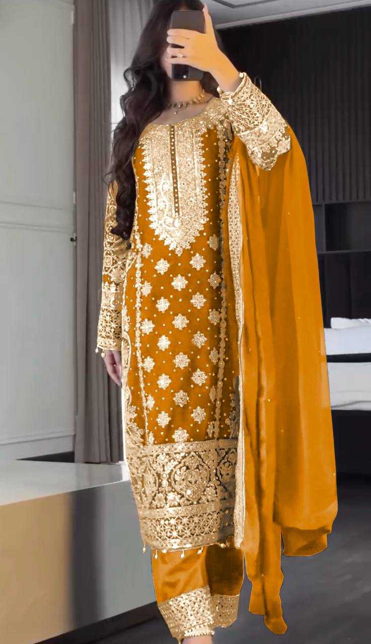 Ynf Georgette KESH499 1654 Suits & Dresses Islamic Clothing Wholesale Pakistani Suits Embroidery Suits Party wear suits Manufacturer