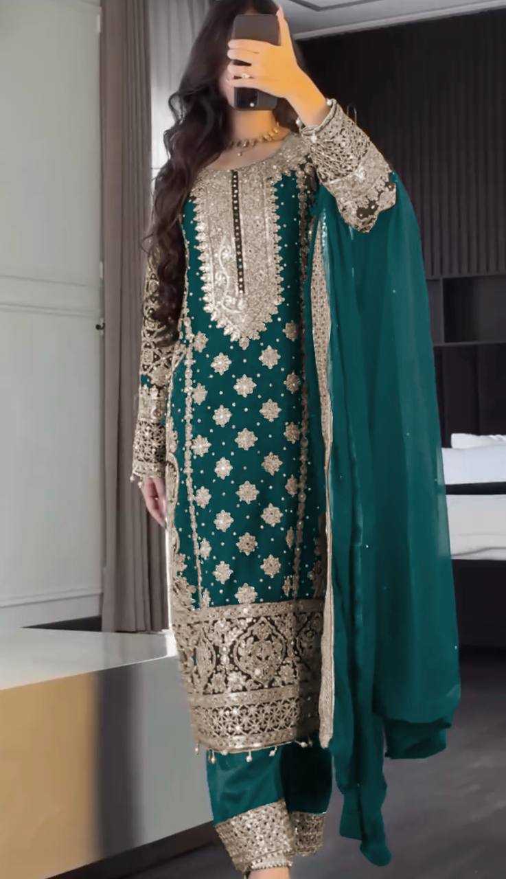Ynf Georgette KESH499 1654 Suits & Dresses Wholesale Embroidery Suits Georgette Suit Party wear suits Manufacturer
